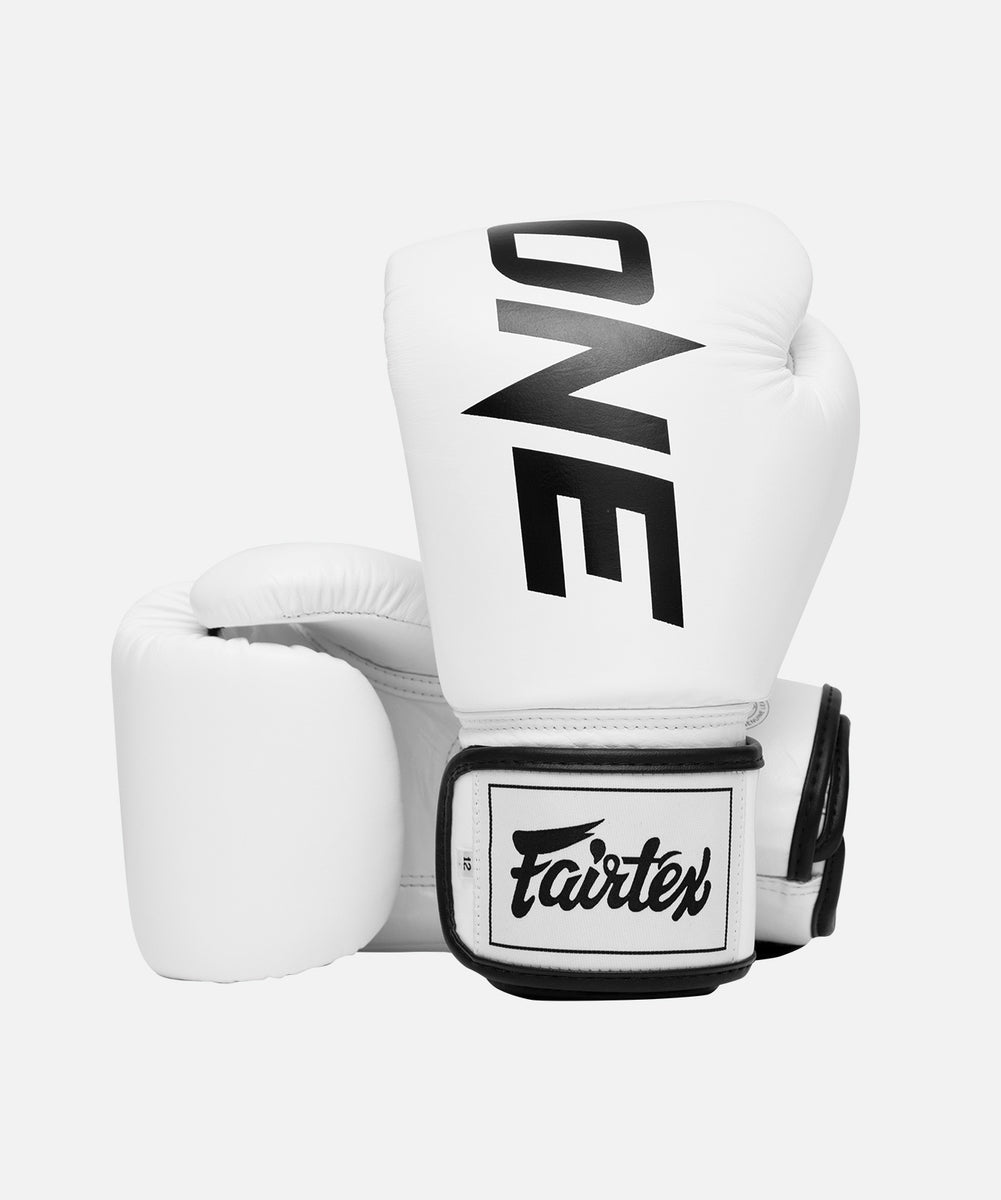 ONE x Fairtex Boxing Gloves (White)