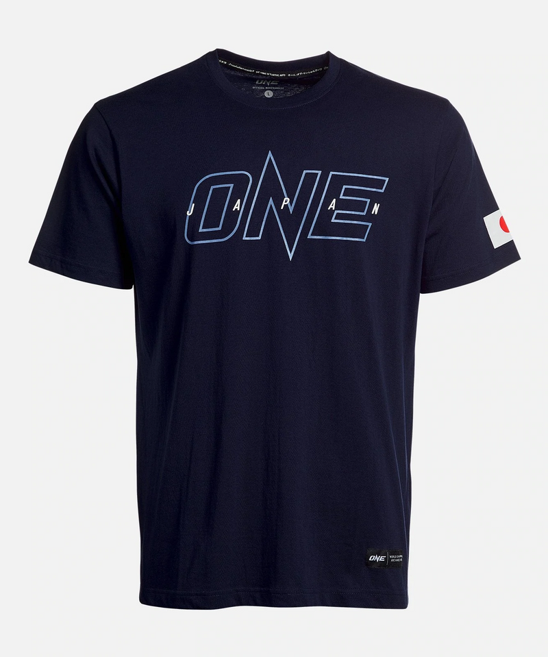 ONE Japan Logo Tee (Navy) – ONE.SHOP Japan | ONEチャンピオンシップ ...