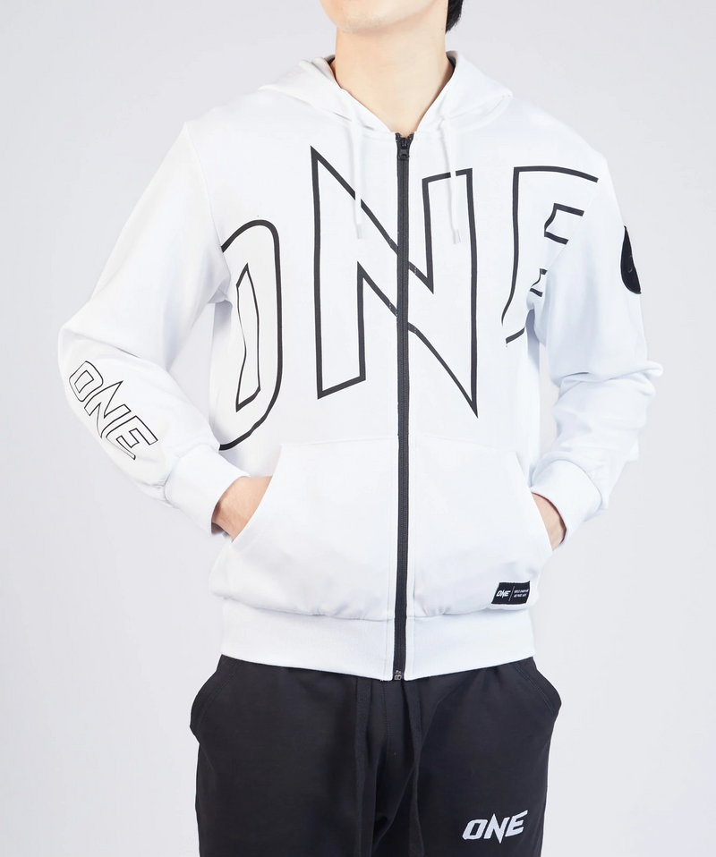 ONE Walkout Zip Hoodie (White) – ONE.SHOP Japan | ONE